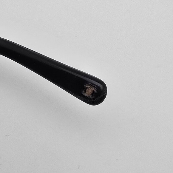 Chanel 3155-H c 1103 Collection Perle Black Eyeglasses Frame w/ Case Italy 53mm - Picture 15 of 16